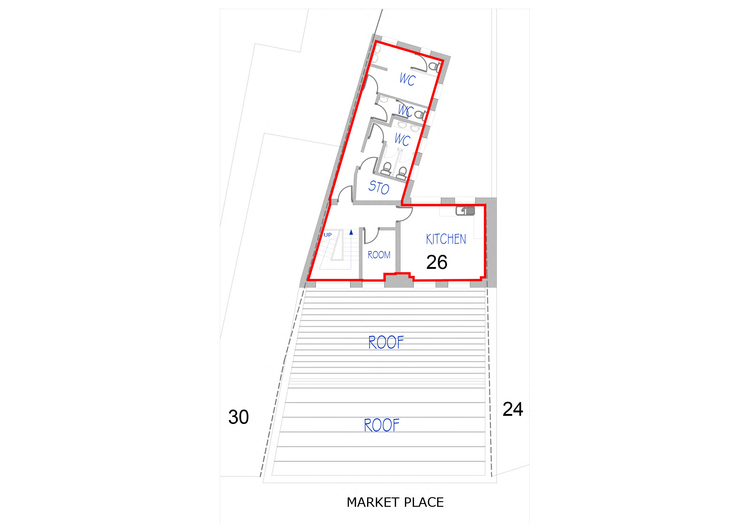Lot: 14 - VACANT TOWN CENTRE COMMERCIAL PREMISES AND YARD WITH POTENTIAL -